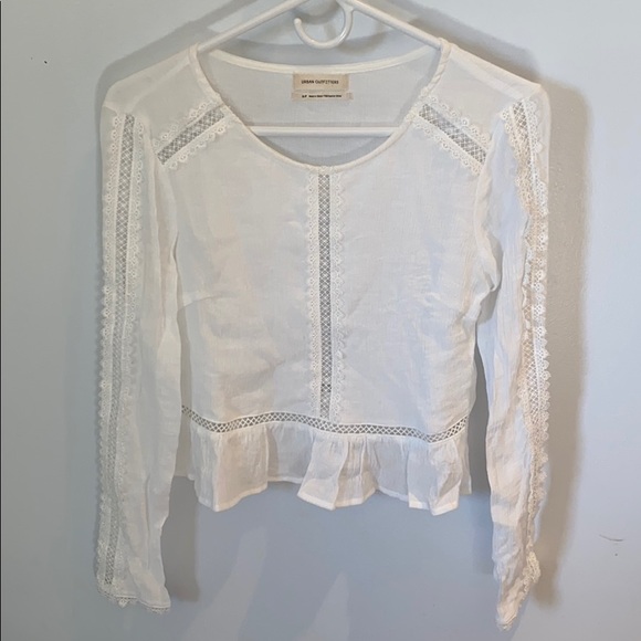 Urban Outfitters Tops - White long sleeve blouse